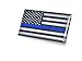 Thin Blue Line Subdued Lapel Pin With 2 Prong Backing. Honor the Men and Women of Law Enforcement with this High Quality Tie Tack and Lapel Pin.