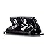 Galaxy S7 Edge Case, Firefish [Kickstand] PU Leather Flip Purse Case Slim Bumper Cover with Lanyard Magnetic Skin for Samsung Galaxy S7 Edge + Including One Stylus-Blackeye