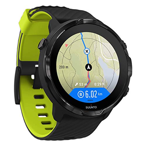 SUUNTO GPS Sports Smart Watch, Black Lime in Oman Whizz Smart