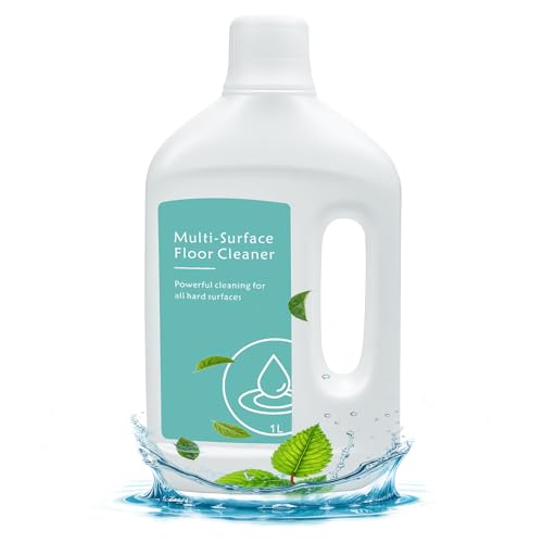 Floor Cleaning Solution for Dreame L40 Ultra/L50 Ultra/X50 Ultra/L10s Ultra Gen 2/X40 Ultra and Other L/X/Aqua/Matrix Series Robot Vacuum Cleaners, Multi-Surface Floor Cleaner Liquid, Fits MOVA, 1L