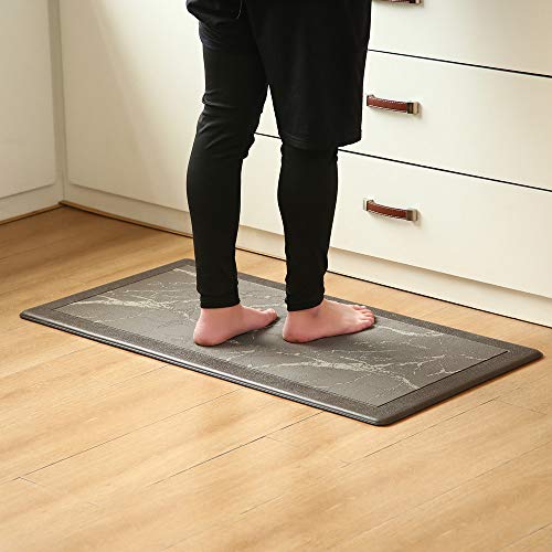 Deluxe AntiFatigue Kitchen Mats 39"x20" Oil and Stain Resistant with