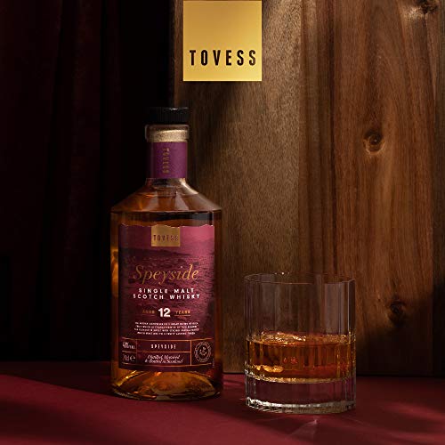 Tovess Speyside Single Malt Scotch Whisky, 12 Jahre gereift (0,7L) – Bild 5
