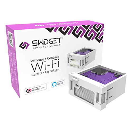 Swidget Guide Light + Wi-Fi Control Insert - Works with Swidget Outlets ...