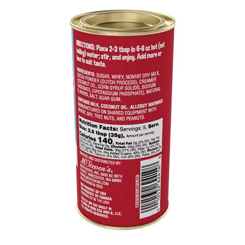ELF ON THE SHELF SLEDDIN’ TIME HOT CHOCOLATE COCOA DRINK MIX 7 OZ ROUND TIN