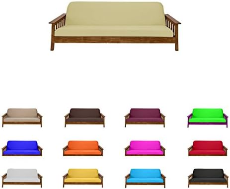 Futon Mattress Covers (Full (6"x54"x75"), Tan)