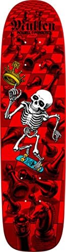 Bones Brigade Mullen Chess Deck 7.4"x27.62 Red Skateboard Decks