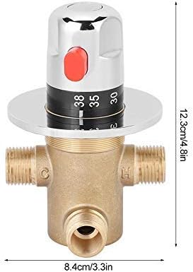 G1/2in Brass Thermostatic Mixing Valve - Image 4