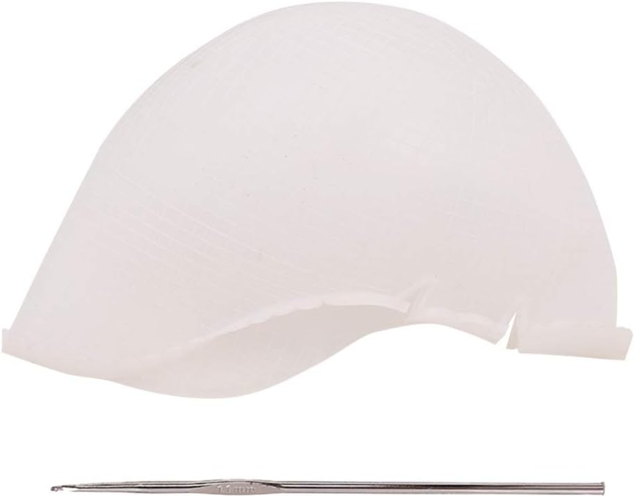 Beaupretty Hair Dye Caps Professional Silicone Highlighting Caps