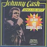 Disco de Johnny Cash: «Sings His Best» (Anverso) Disco de Johnny Cash: «Sings His Best» (Anverso)