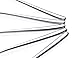 Korean Spoon,Stainless Steel Long Handle Soup Spoons,Long Tablespoon,Coffee Spoon,Silver,Pack of 5 (8.7x1.6 inches)