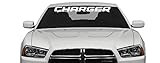 Dodge CHARGER Windshield Sticker Decal Aufkleber Windows Car Truck