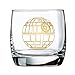 Star Wars Glass Set - Death Star - Collectible Gift Set of 2 Glasses - 10 oz Capacity - Classic Design - Heavy Base