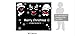 TOTOMO Christmas Snowman And Deer Window Decals Stickers Wall Décor Art