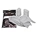 Monclaire 3pcs Luxury Hotel Collection Hand Towels White 100% Egyptian Cotton Multipurpose Use for Bath, Face,Fitness,Beauty,Dish,Gym and Spa Super Soft & Absorbent 1pc Hand Towels+2pcs Washcloths