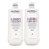 Goldwell Dual Senses Blondes and Highlights Shampoo and Conditioner Liter Duo