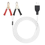 BougeRV Generator DC Charging Cables for Honda Generator 16AWG with 2X 20A Pure Copper Alligators 10 Feet Cord Fit for Honda EU1000i EU2200i EU2200IC EU2000i EU3000i / is Replaces 32650-892-010AH