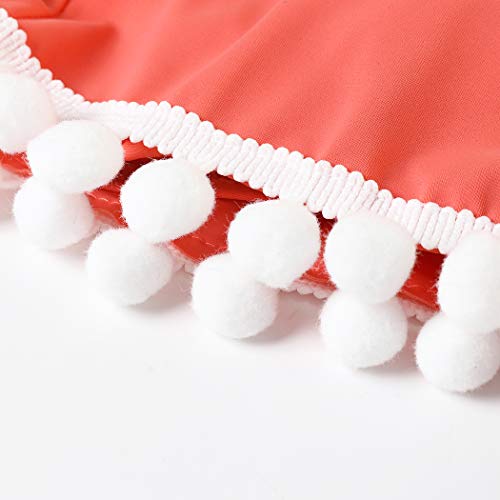 image for MOSHENGQI Flounce Tassel Swimsuits Tummy Control Sexy Bathing Suits fo