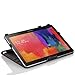 Moko Samsung Galaxy Tab PRO 10.1 Case - Slim-Fit Multi-angle Folio Cover Case for Galaxy Note 10.1 Inch 2014 & Tab Pro 10.1 Tablet, Carbon Fiber BLACK (NOT Fit Tab 4 10.1 & Tab 10.1 & Tab2 10.1)