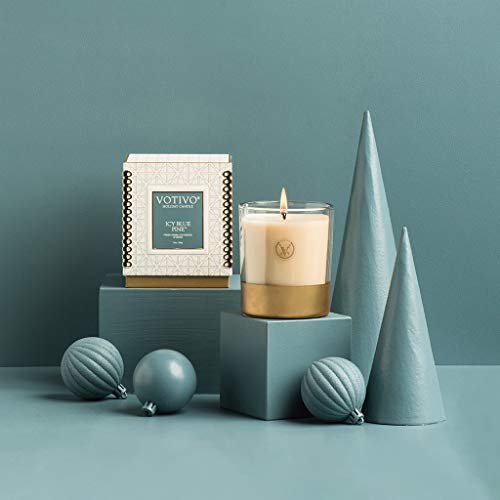 Votivo 10 oz Holiday Candle ICY Blue Pine Pricepulse