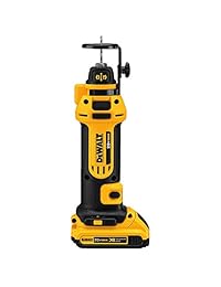 DEWALT DCS551D2 Kit de herramienta inalámbrica hecha de iones de litio para cortar yeso Max 20V