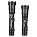 Ploarnovo 2Pcs X700 Tactical Flashlight,2000 lumens Flash Torch Lights with Zoomable and 5 Light Mode, Portable Ultra Bright High Lumens Handheld Led Flashlights