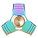 Evermarket New EDC Hand Spinner Metal Fidget ADHD Focus Toy Ultra Durable High Speed Anxiety Relief Toys,Rainbow Color