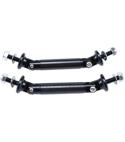 Adjustable Front Bumper Lip Splitter Strut Rod Tie Support Bars Spoiler - View #4