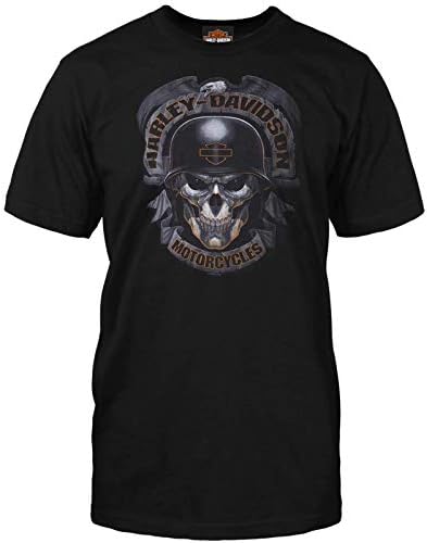 Amazon.com: Harley-Davidson Men's Distressed Elongated Bar