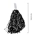 Windy City Novelties - 12 Pack - Pom Poms (Black)
