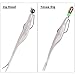 Goture Shad/Crawfish Soft Fishing Lures with Jig Head Hooks, Weedless Rig for Freshwater Saltwater Bass Trout Walleye and Catfish Fishing - 5 Lures