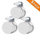 Google WiFi Wall Mount, Wifi Accessories for Google Mesh Wifi System and Google Wifi Router and Beacons.No Messy or Wires (White,3 Pack)