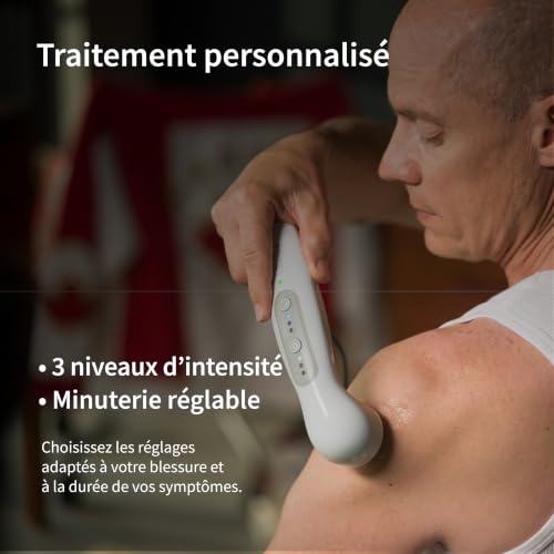 Revitive Ultrasound Therapy Device for Pain Relief, Muscle Recovery & Injury Healing - Promotes Faster Healing - Portable Therapy Machine - Includes Ultrasound Gel - Drug-Free, Home Use