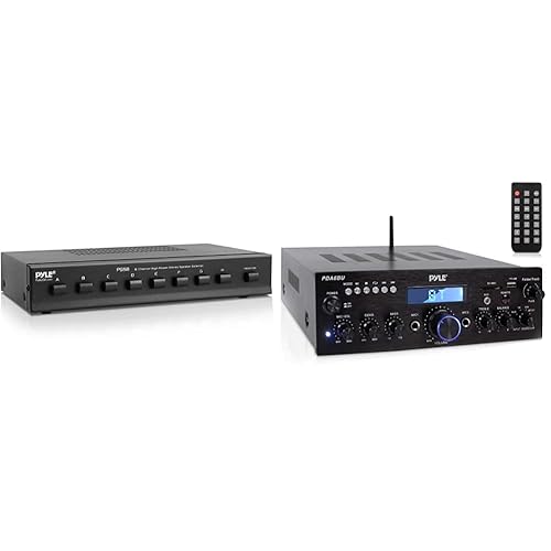 Pyle Pslsw6 Pyle 6-Zone Channel Speaker Selector Premium Switch