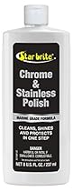 Star brite Chrome & Stainless Steel Cleaner, Polish & Protectant 8 oz
