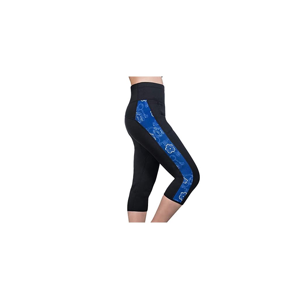 Ctrilady High Waist Women Neoprene Wetsuit Pants 2.5mm UV Sun