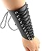 AMC Synthetic Gauntlet Leather Spiked Bracer Wristband