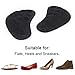 Dr. Foot’s Supination & Over-Pronation Corrective Shoe Inserts, Medial & Lateral Heel Wedge Insoles for Foot Alignment, Knee Pain, Bow Legs, Osteoarthritis – 3 Pairs (Black)thumb 4