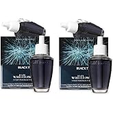 Bath and Body Works 4 Pack Black Tie Wallflowers Fragrance Refill 0.8 Oz.