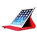Fintie iPad Air 2 Case (2014 Release) - 360 Degree Rotating Stand Protective Case Smart Cover with Auto Sleep/Wake Feature for Apple iPad Air 2, Red