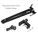 Etubby Adjustable Desktop Microphone Stand Suspension Mic Clip Boom Studio Scissor Arm Stand for Radio Broadcasting Studio, Voice-Over Sound Studio, Stages, and TV Stations