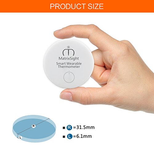 MatrixSight Smart Body Temperature Tracker 24 Hour