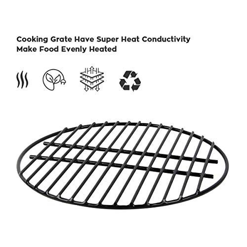 KAMaster 13 Inch Round Grill Grate for Small/Minimax Big Green Egg