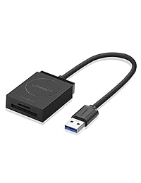 Ugreen - Lector de tarjetas SD USB 3.0 con doble ranura para lector de tarjetas de memoria flash TF, SD, Micro SD, SDHC, SDHC, SDHC, SDHC, SDHC, SDHC, SDHC, SDHC, SDHC, SDHC, SDHC, SDHC, UHS-I para Mac, Windows, Linux, Chrome, leer 2 tarjetas simultáneame