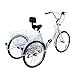 Ridgeyard 7 Speed 24 Inch 3 Wheel Adult Tricycle Bike Cycling Pedal Cruiser Bicycles Folding Basketthumb 3