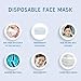 50 Pack Disposable 3-Layer Face Mask Dust Proof Antiviral Anti Germ Surgical Medical Masks Earloop Mouth Covers