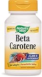 Nature's Way Natural Beta Carotene, 100 Softgels