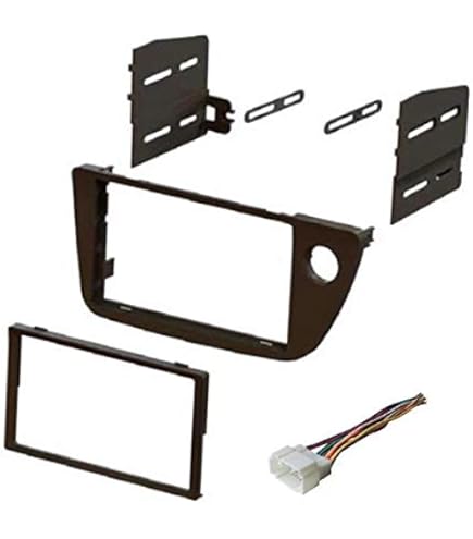 NuIth Double DIN Radio Dash Kits For Nissan Altima 2007-2012 With Non Digital A/C - Foto 9