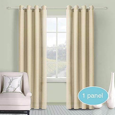 Amazon Com Shatex Outdoor Indoor Grommet Curtains W50xl84 Inch