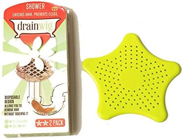 Bath Stopper Strainer Drain Hair-catcher Prevent clogs Protector (2 pcs )