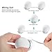 Vanity Mirror Lights Kit, Hollywood Style LED Vanity Lights Makeup Lighting Fixture Strip with 10 Dimmable Light Bulbs, Dimmer, USB Phone Adapter Charger for Makeup Vanity Table Bathroom Dressing Room